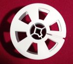 Spool 35mm white, open flange